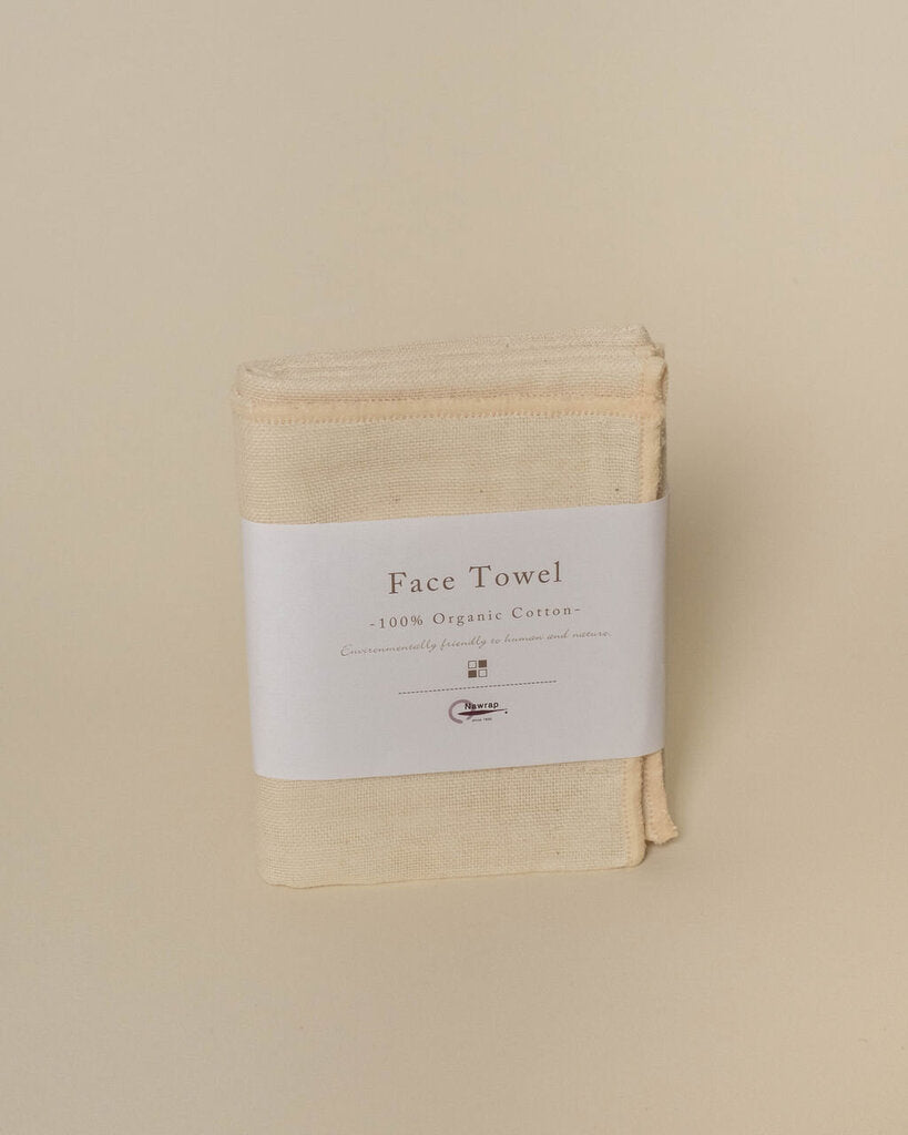 Organic Cotton Face Towels - Nawrap