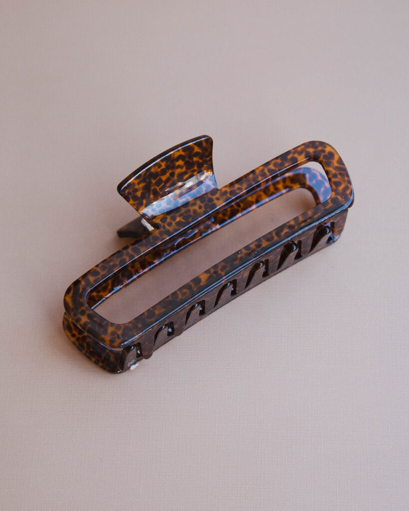 Mims Hollow Rectangle Hair Clips