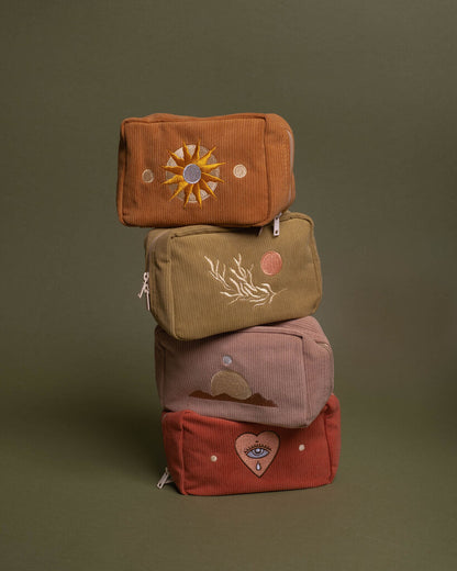 Corduroy Makeup Bag's