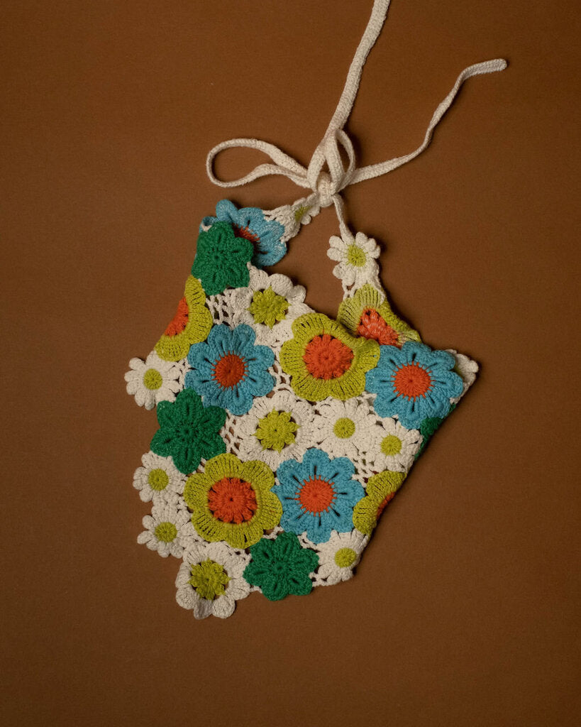 Crochet Flower Bandana