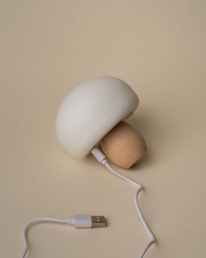 Wooden Mushroom Baby Room Light