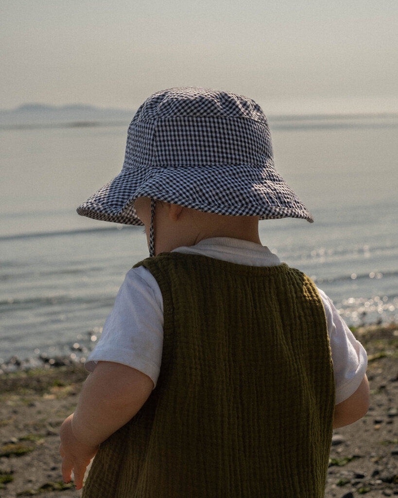 Baby Gingham Bucket Hat