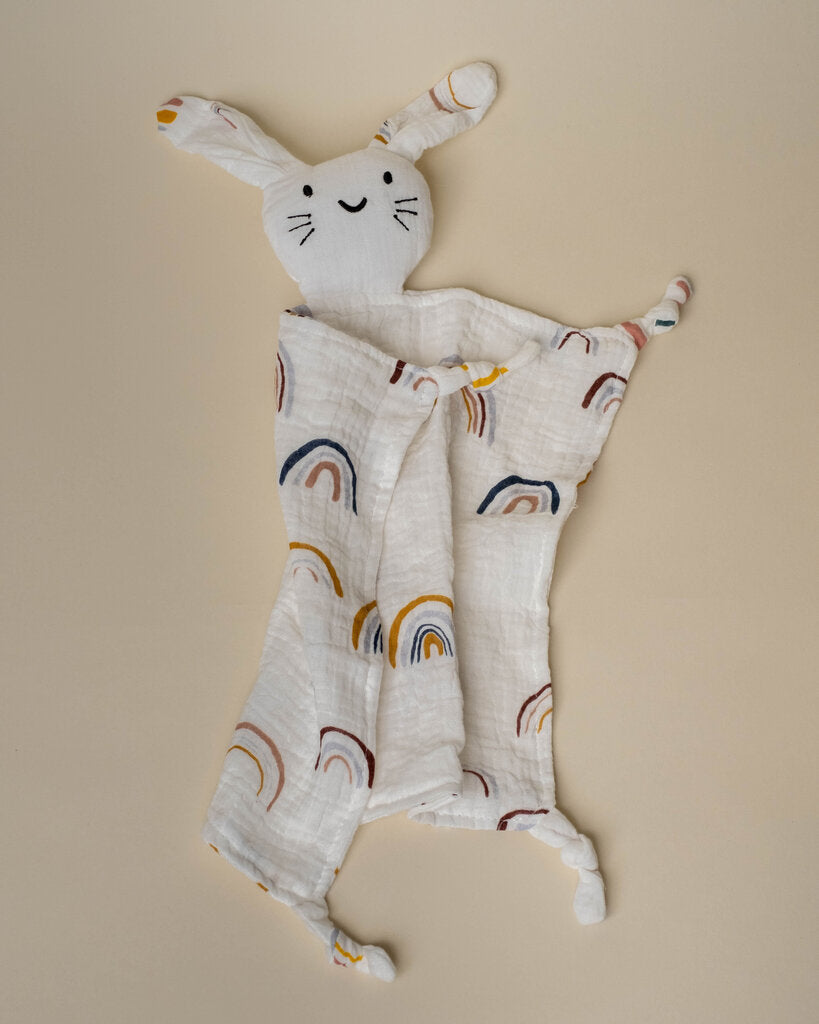 Bunny Muslin Comfort Toy Baby Blanket