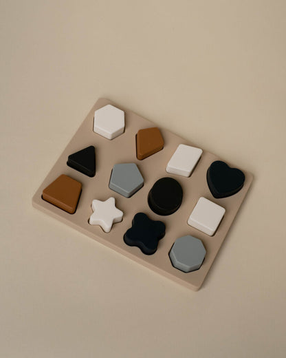 Geometric Baby Silcone Puzzle