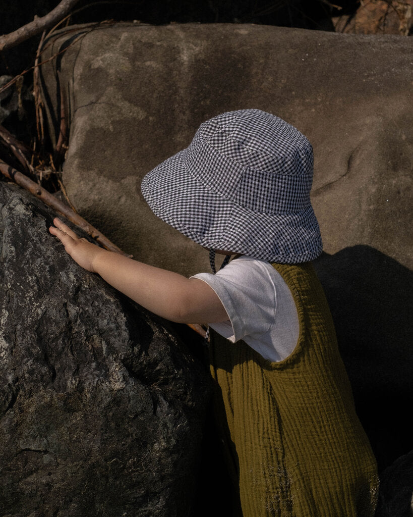 Baby Gingham Bucket Hat