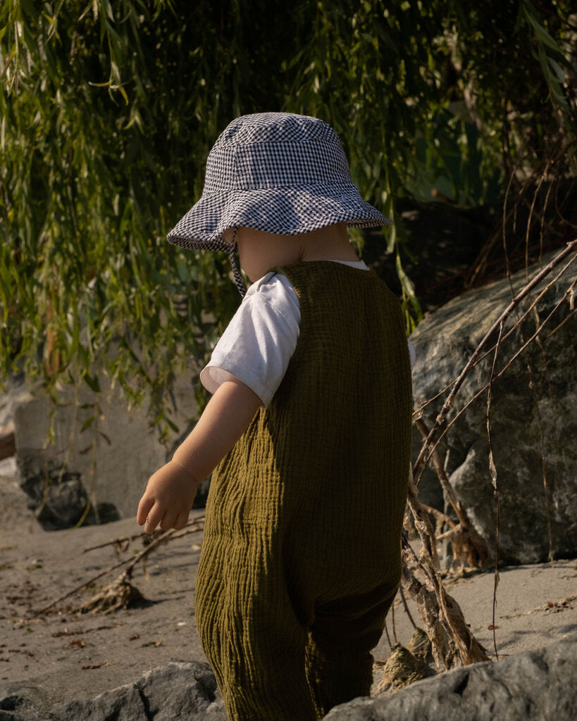 Baby Gingham Bucket Hat