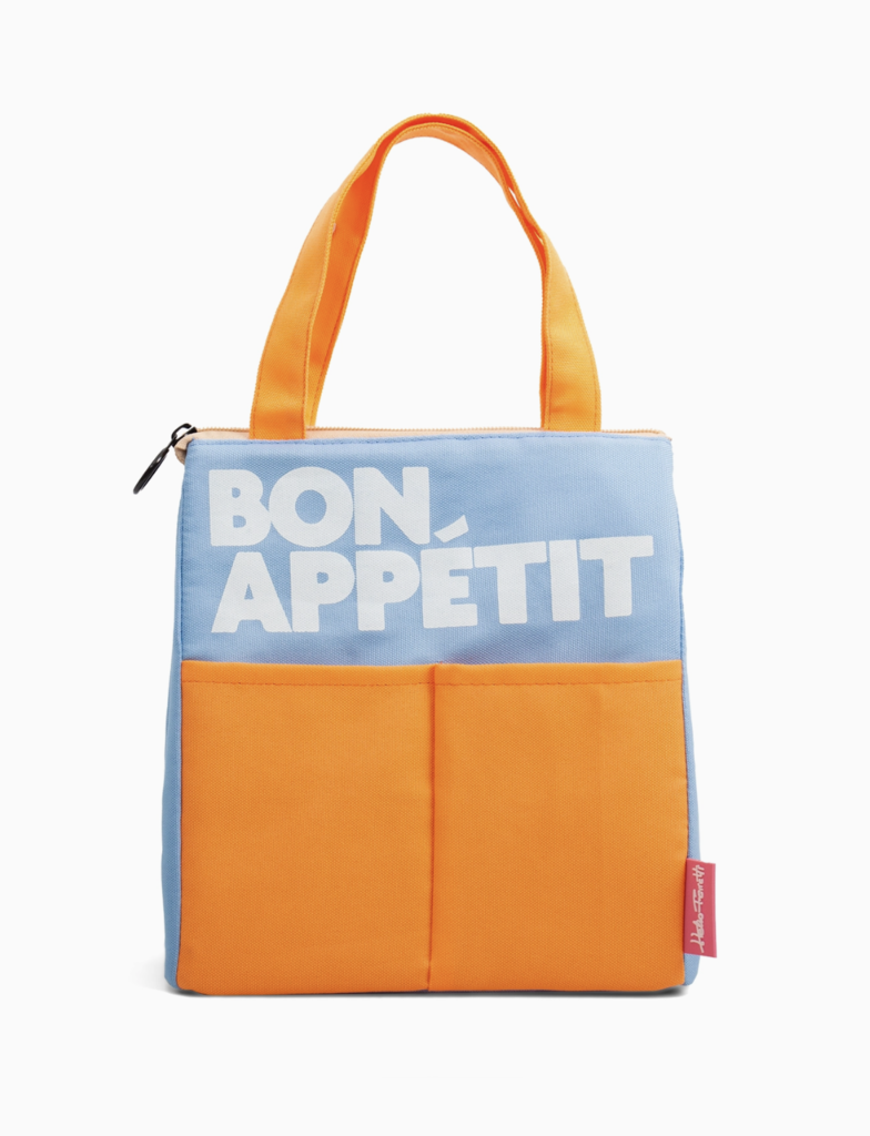 Orange Bon Appetit Lunch Bag